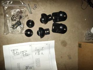 Soportes Pared Altavoces Negro