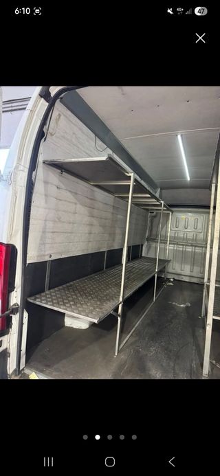Estanterías furgoneta. Jumper Boxer Ducato Movano