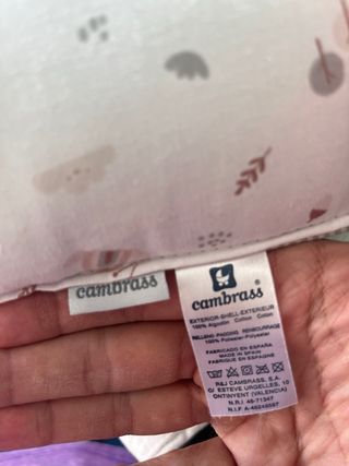 Cojín de lactancia estampado