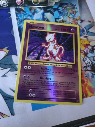 Carte Pokémon Mew e Mewtwo