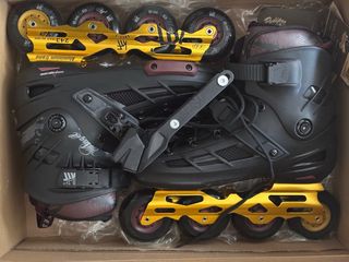 KRF Freeskate Ángel Negro Talla 41