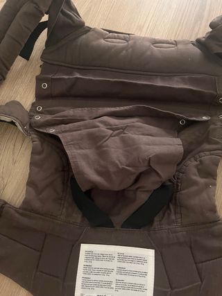 Mochila Portabebés Manduca Marrón