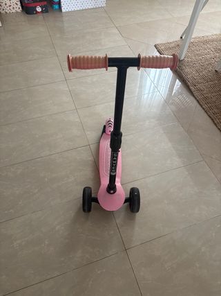 Patinete Sawyer Bikes rosa 3 ruedas