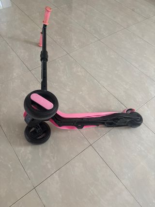 Patinete Sawyer Bikes rosa 3 ruedas