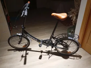 Bicicleta Plegable Moma Negra