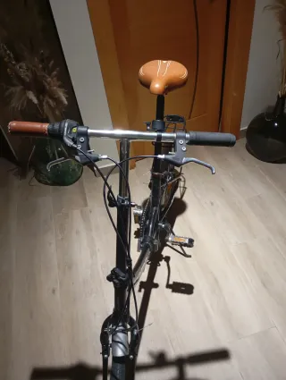 Bicicleta Plegable Moma Negra