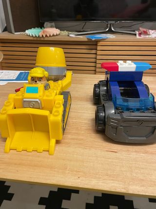 Lego Paw Patrol Camiones Chase y Rubble