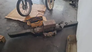 Paragolpes con cabrestante Land Rover Defender