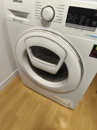 Lavadora Samsung Blanca
