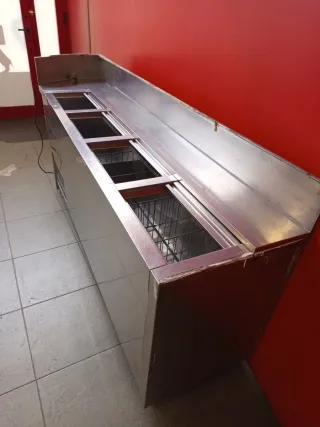 Botellero/Bar Acero Inoxidable