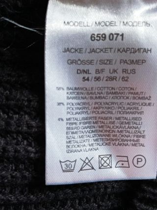 Cardigan Lungo Via Appia Due Nero Lurex