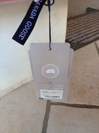 Smanicato Canada Goose rosa
