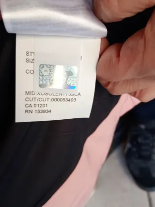 Smanicato Canada Goose rosa