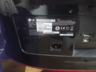 Monitor LG Flatron HD Negro