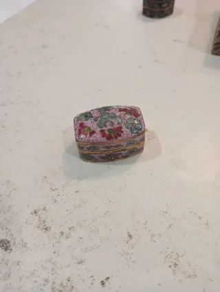 Cajitas cloisonné coleccionables