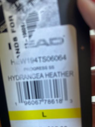 Camiseta deportiva Head morada