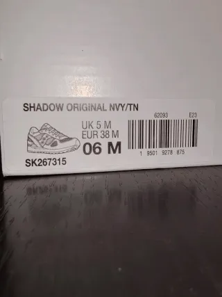 Zapatillas Saucony Beige y Azul