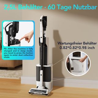 Aspiradora Greenote Inalámbrica con Base