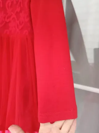 Vestido rojo carnaval