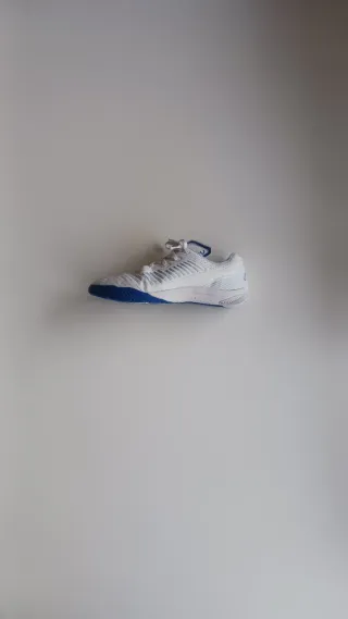 Zapatillas deportivas blancas y azules talla 41