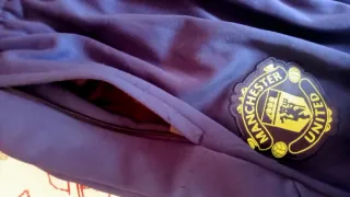 Chándal Manchester United Adidas Azul/Verde