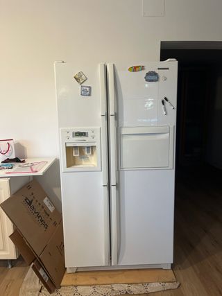 Nevera Americana Samsung Blanca