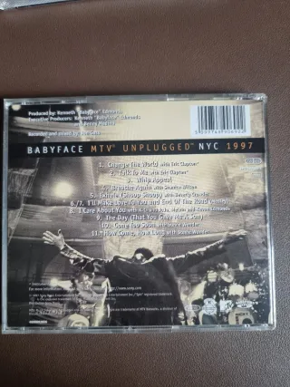 CD Babyface MTV Unplugged NYC 1997