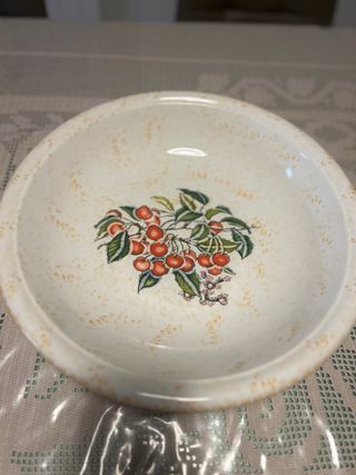 Piatto in ceramica con ciliegie