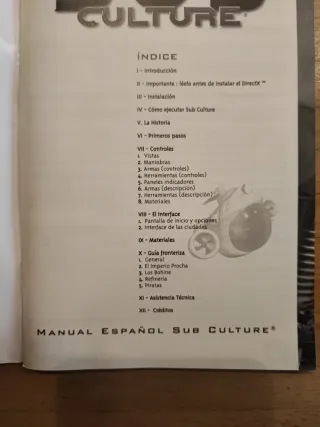 Sub Culture Ubi Soft Videogioco Vintage