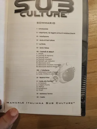 Sub Culture Ubi Soft Videogioco Vintage