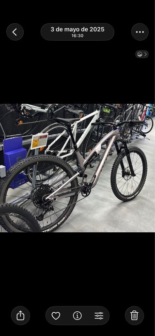 Bicicleta de montaña Carbono Mountain feel 900S