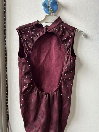 Maillot Gimnasia Morado Brillante