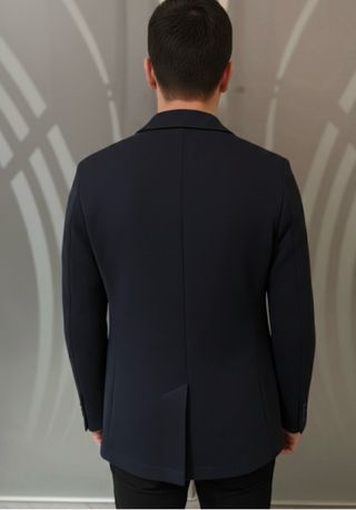 Blazer Doppio Petto Blu Notte Taglia M