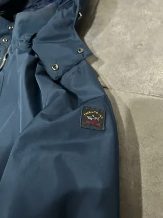 Chaqueta Paul & Shark impermeable azul