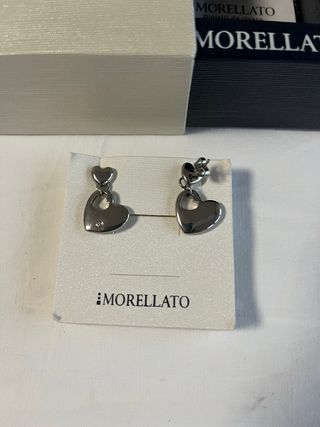 Pendientes Corazón Morellato Plata
