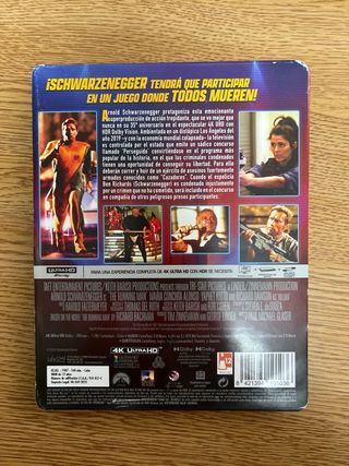 The Running Man Steelbook Blu-ray