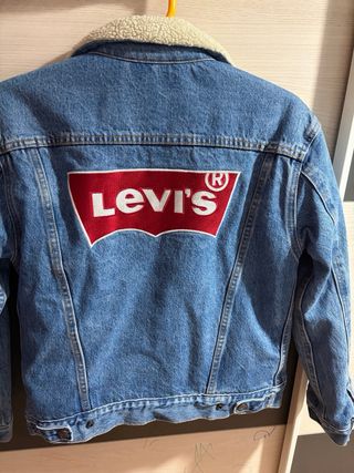 Chaqueta Levi's Sherpa Azul