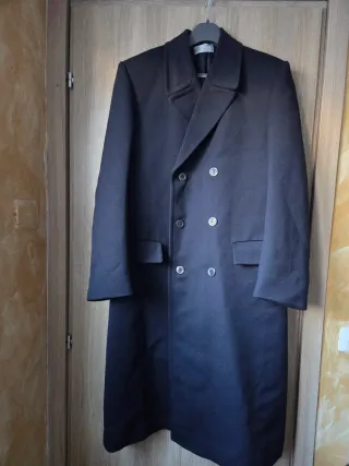 Cappotto sartoriale vintage lana taglia L