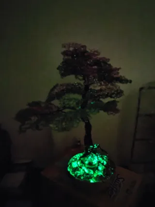 Albero Decorativo Filo di alluminio