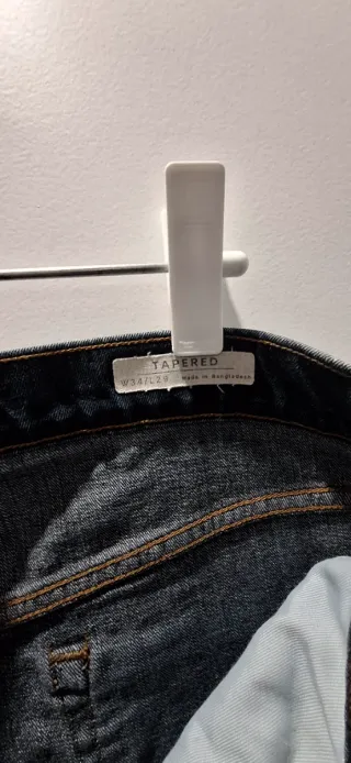 Vaqueros Hombre Azul Marino