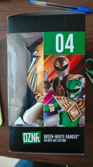 Peluche Power Rangers Green-White Ranger DZNR
