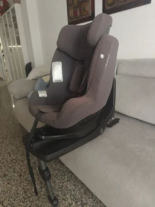Silla coche Nuna Rebl 360 + extras