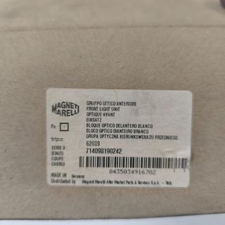 PILOTO INTERMITENTE DELANTERO DERECHO BMW 3 NUEVO 62089