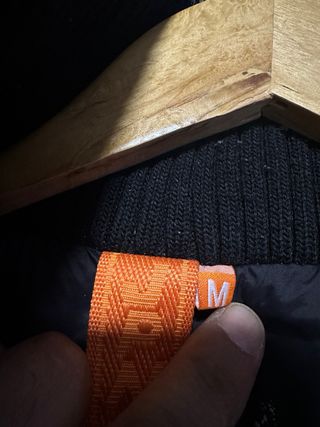 Chaqueta bomber acolchada Superdry negra