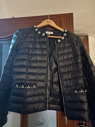 Chaqueta Morgan Negra con Adornos