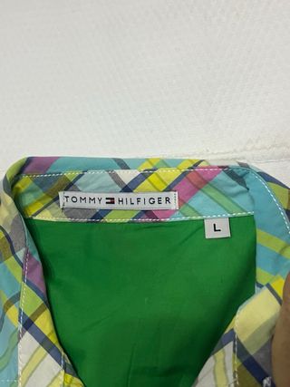 Camisa Tommy Hilfiger manga corta cuadros
