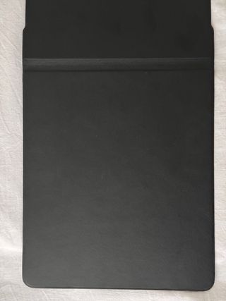 Custodia in pelle sintetica nera per Kindle Scribe