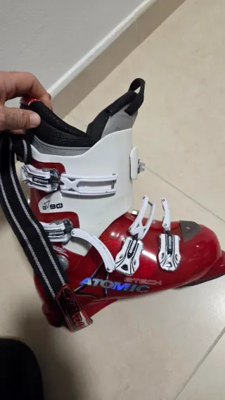 Botas de Ski Atomic Rojas