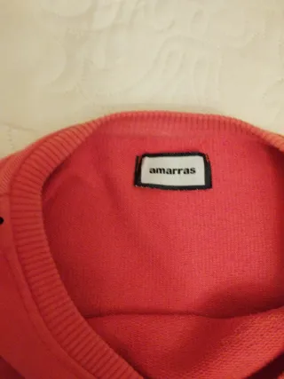 Sudadera chica rosa con cordón