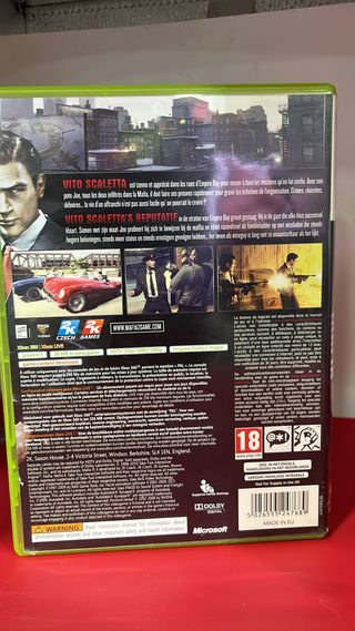 Mafia II Xbox 360
